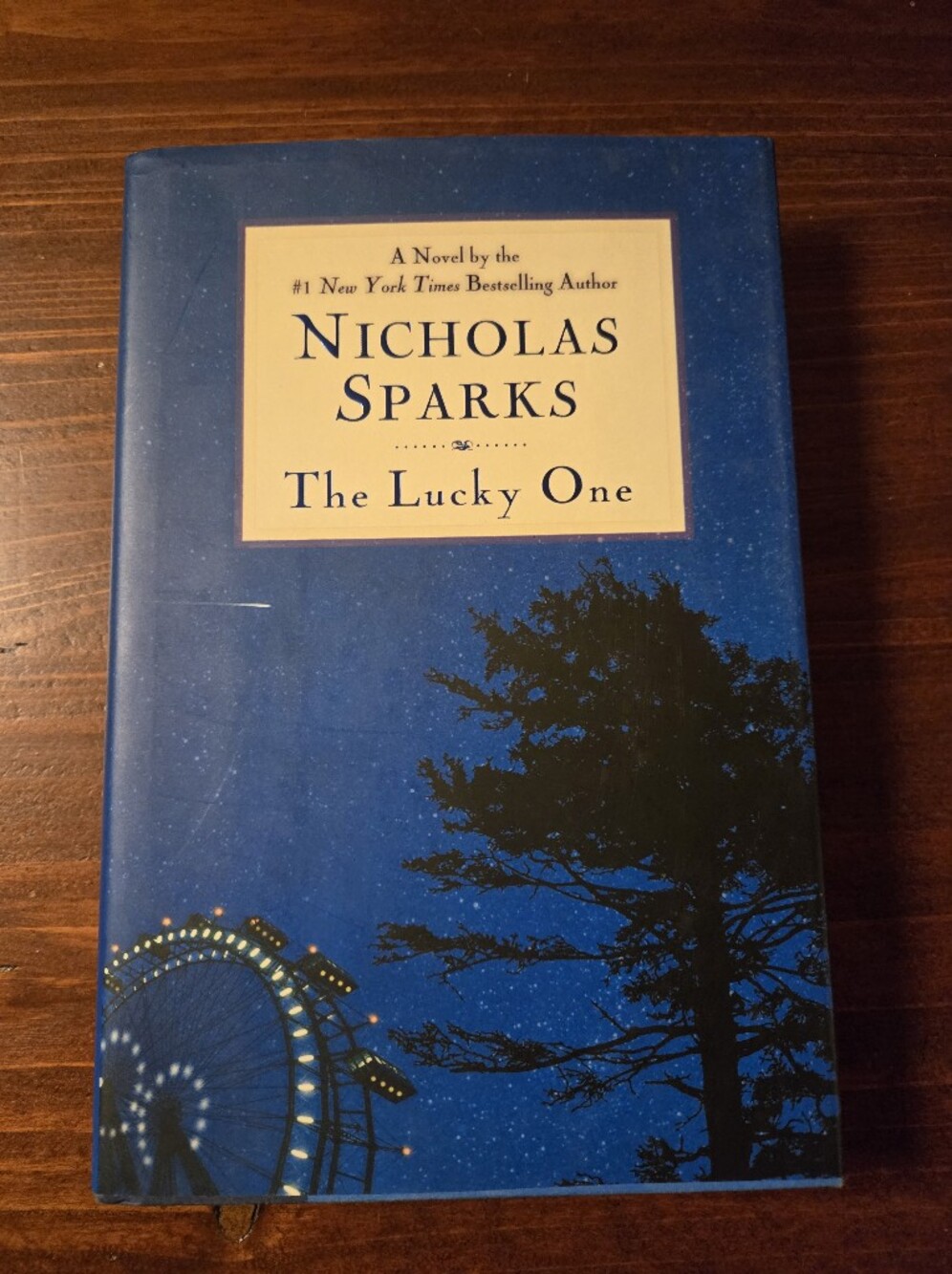 Nicholas Sparks 'The Lucky One' Hardcover Coffee Table Book - Blue - Picture 2 of 4
